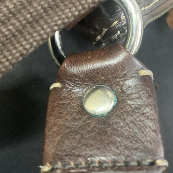 Coach Crossbody Brown Signature Python Patent Leather 4-Stripe E06W-10266 - Picture 10 of 13